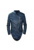 Giacca chiodo da donna Frack Blu